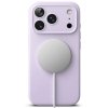 Etui Ringke Silicone Magnetic do iPhone 17 Pro – Light Purple (MagSafe) Fioletowe